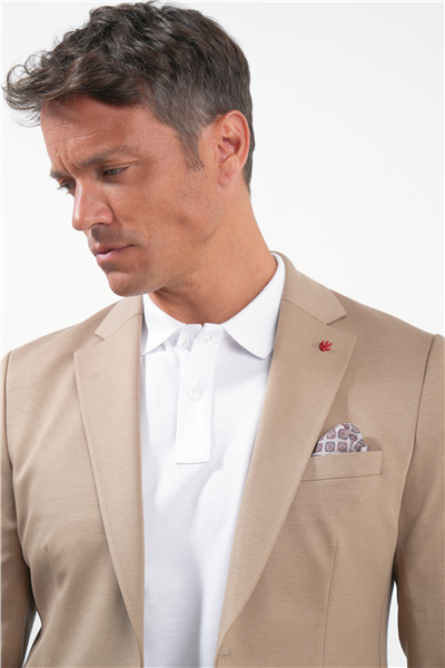 Camel 6 Drop Slim Fit Pamuklu Ceket 1002260126