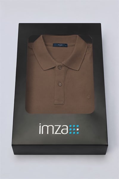 Camel Polo Yaka Pike Kısa Kol Slim Fit Pamuklu Tişört 1011260170