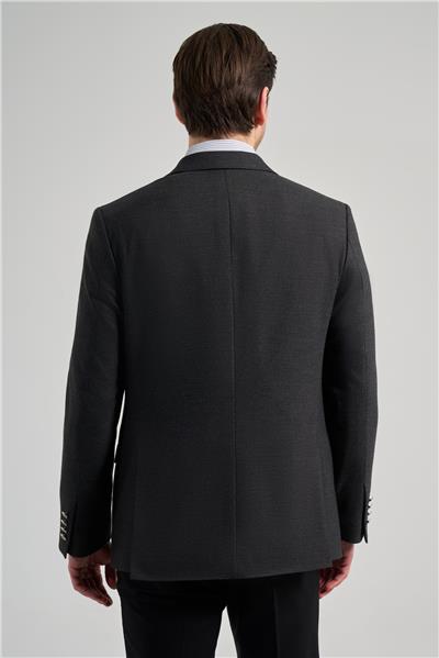 Düz Bez Ayağı Mono Yaka Tam Astar Esnek 6 Drop Comfort Fit Ceket 1002245902