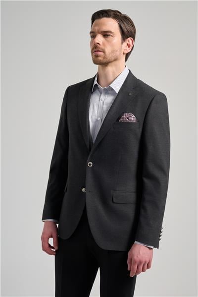 Düz Bez Ayağı Mono Yaka Tam Astar Esnek 6 Drop Comfort Fit Ceket 1002245902