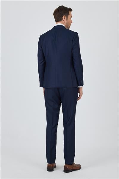 Düz Filafil Mono Yaka Tam Astar Yelekli 6 Drop Slim Fit Takım Elbise 1001250171