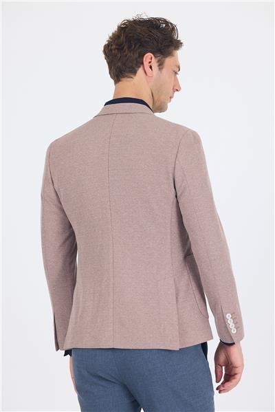 Düz Örme Pamuklu 6 Drop Slim Fit Ceket 1002250114