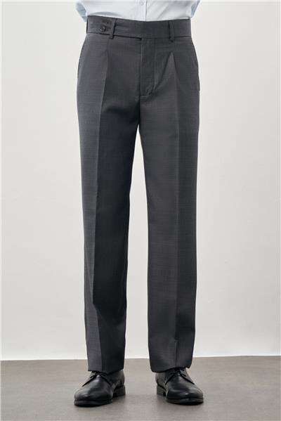 Füme Pamuklu Yandan Cepli Classic Slim Fit Modelli Pantolon Pantolon 1003245171