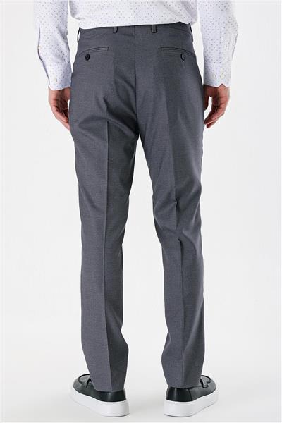 Füme Esnek Yandan Cepli Slim Fit Classic Pantolon 1003240152