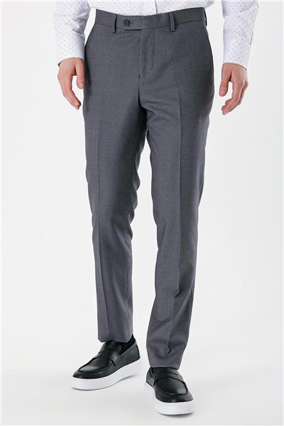 Füme Esnek Yandan Cepli Slim Fit Classic Pantolon 1003240152