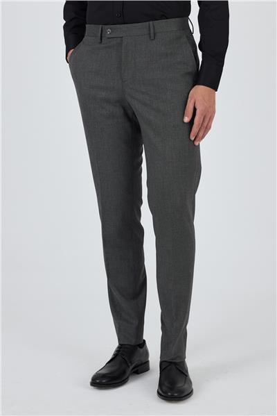 Füme Esnek Yandan Cepli Comfort Fit Classic Pantolon 1003250155