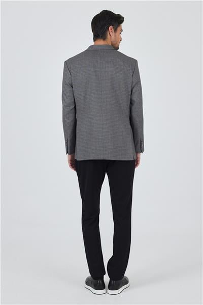 Füme Mono Yaka Bez Ayağı Tam Astar Esnek 4 Drop Comfort Fit Classic Ceket 1002250156