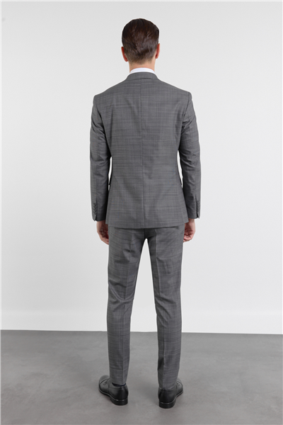 Füme Mono Yaka Esnek 6 Drop Slim Fit Classic Takım Elbise 1001255160