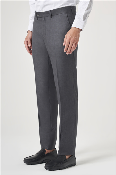 Füme Yan Cep Açık Paça Bez Ayağı Comfort Fit Pantolon 1003260160