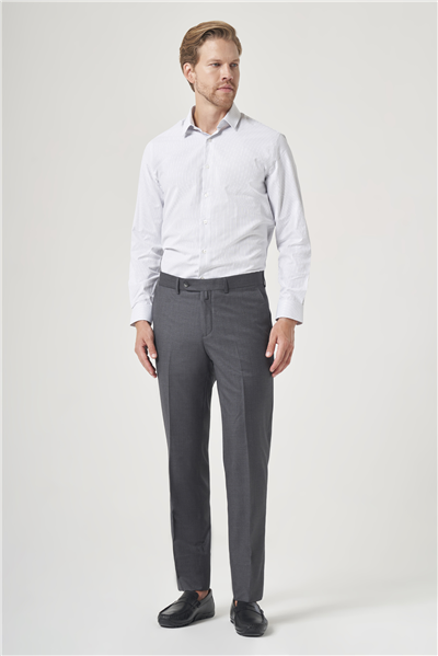 Füme Yan Cep Açık Paça Bez Ayağı Comfort Fit Pantolon 1003260160