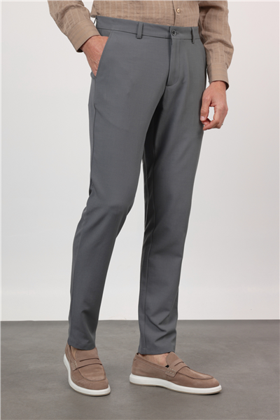 Yan Cep Comfort Fit Esnek Chino Pantolon 1003260171