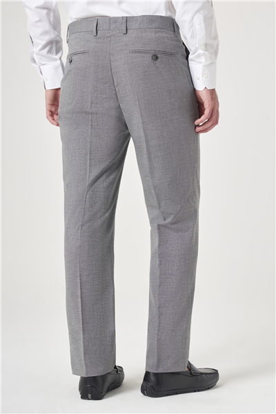 Füme Yan Cep Filafil Desen Comfort Fit Esnek Pantolon 1003260153