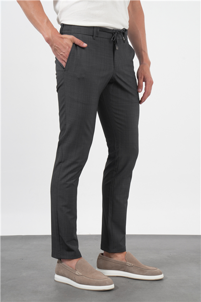 Füme Yan Cep Slim Fit Esnek Jogger Pantolon 1003260179