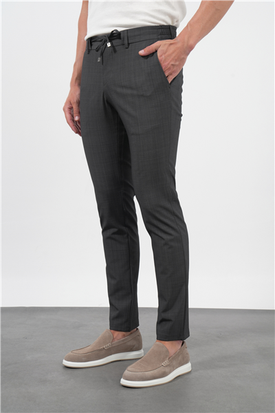 Füme Yan Cep Slim Fit Esnek Jogger Pantolon 1003260179