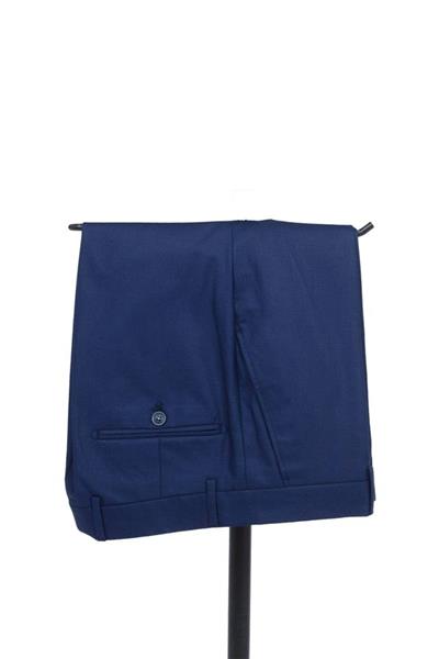 Lacivert Gabardin Mono Yaka Astarlı Yelekli 6 Drop Slim Fit Dar Kesim Smokin Damatlık 1001195166