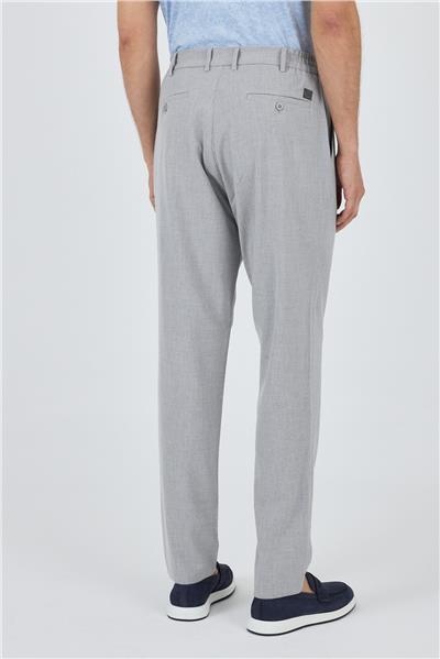 Gri Esnek Yandan Cepli Casual Standart Fit Jogger Pantolon 1003250119