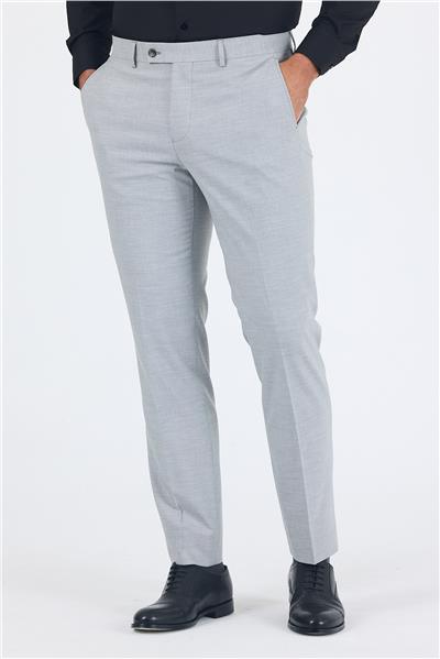 Gri Esnek Yandan Cepli Comfort Fit Classic Pantolon 1003250151