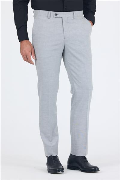 Gri Esnek Yandan Cepli Comfort Fit Classic Pantolon 1003250151