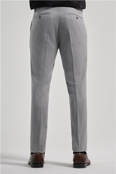 Gri Esnek Yandan Cepli Slim Fit Classic Pantolon 1003250160