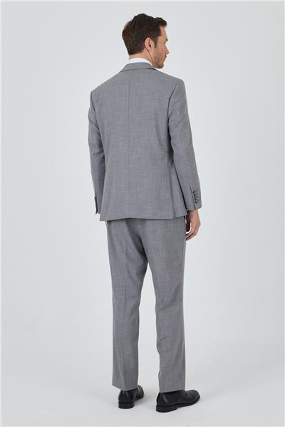 Gri Mono Yaka Esnek 4 Drop Comfort Fit Classic Takım Elbise 1001250159