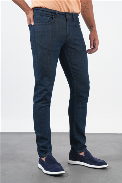 Haki 5 Cep Slim Fit Pamuklu Denim Pantolon 1023260167