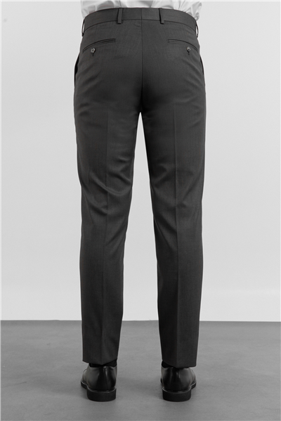 Kahverengi-Bej Yan Cep Kendinden Desenli Comfort Fit Classic Pantolon 1003255177