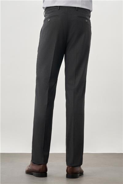 Koyu Antrasit Esnek Yandan Cepli Comfort Fit Classic Pantolon 1003245207