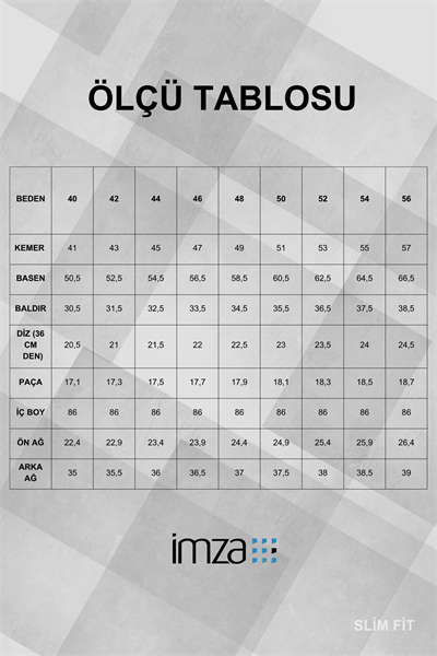 Koyu Antrasit Esnek 5 Cep Casual Slim Fit 5 Cep Pantolon 1003245161