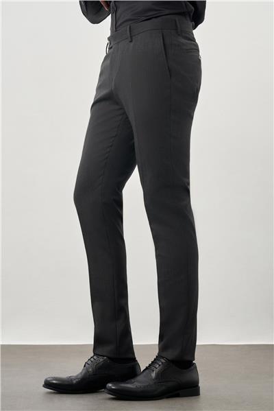 Füme Esnek Yandan Cepli Slim Fit Classic Pantolon 1003245209