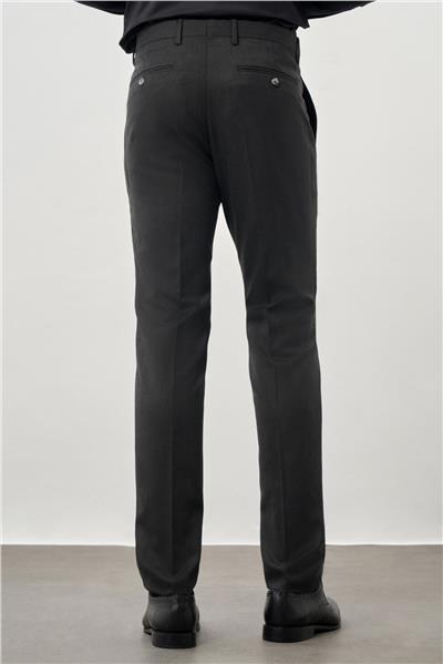 Füme Esnek Yandan Cepli Slim Fit Classic Pantolon 1003245209