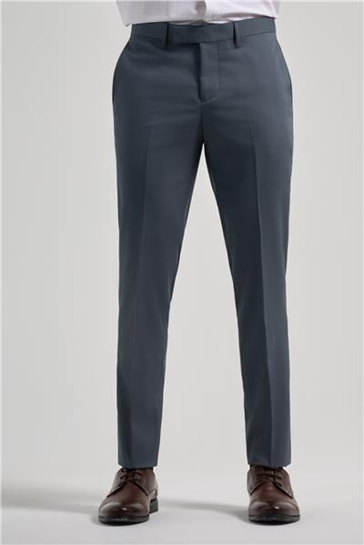 Koyu Antrasit Esnek Yandan Cepli Slim Fit Classic Pantolon 1003250106