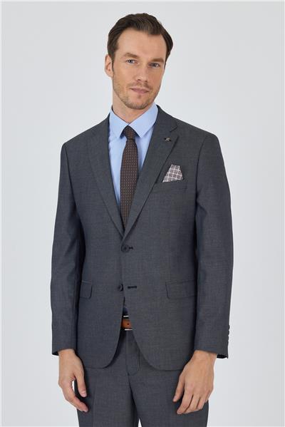 Füme Mono Yaka Esnek 6 Drop Comfort Fit Classic Takım Elbise 1001250152
