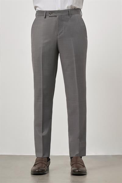Koyu Füme Yandan Cepli Slim Fit Classic Pantolon 1003245152