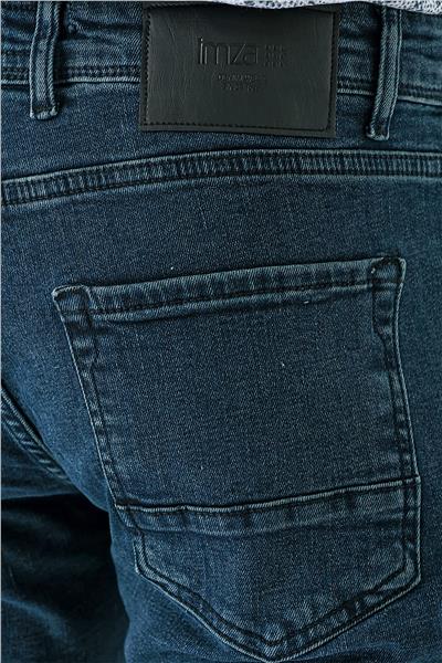 Koyu Haki Gabardin 5 Cepli Slim Fit Dar Kesim Casual Denim Jean Kot Pantolon 1023240150