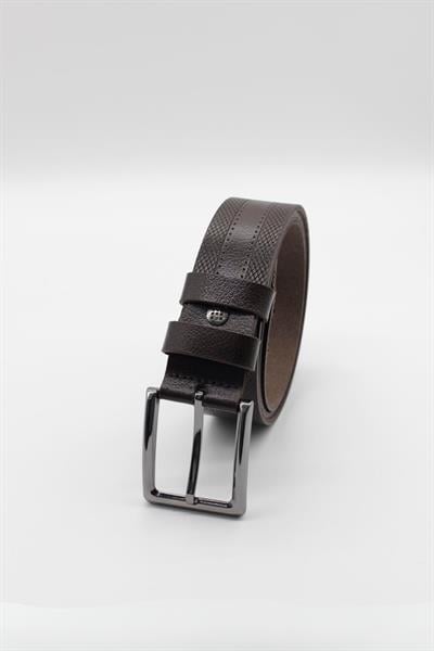 Koyu Kahverengi Analin %100 Deri Kemer 1046245200_400