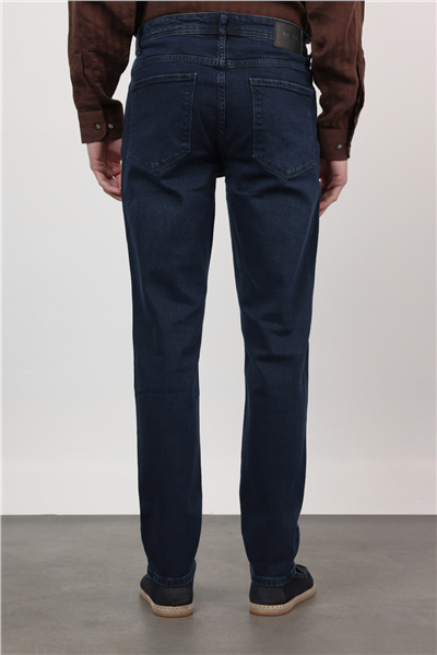 Lacivert 5 Cep Slim Fit Denim Pantolon 1023255169