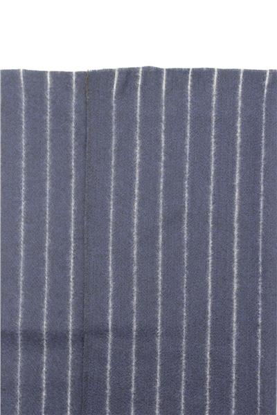 Koyu Lacivert Desenli Kaşkol 1067245105_200