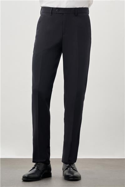 Lacivert Esnek Yandan Cepli Comfort Fit Classic Pantolon 1003245207