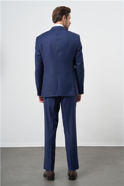 Koyu Lacivert Mono Yaka 6 Drop Comfort Fit Classic Takım Elbise 1001245169