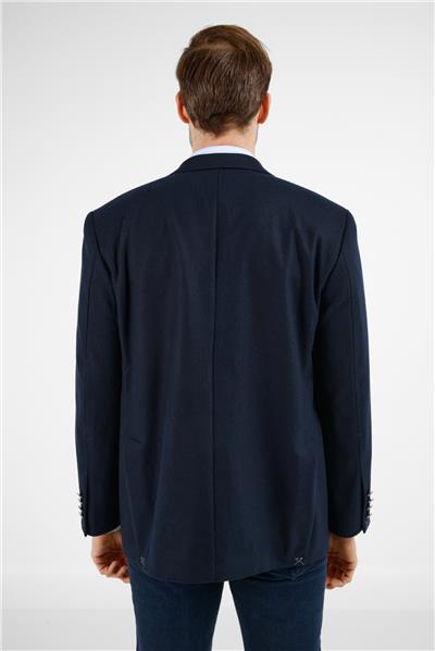 Lacivert Mono Yaka 4 Drop Comfort Fit Ceket 1002255160