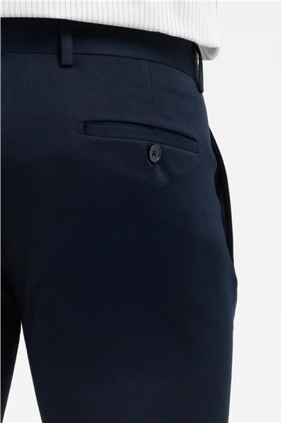 Lacivert Yan Cep Casual Slim Fit Pamuklu Chino Pantolon 1003255172