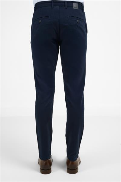 Yan Cep Düz Paça Pamuklu Slim Fit Chino Casual Pantolon 1003255155
