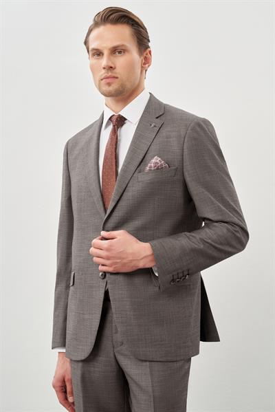 Vizon Mono Yaka 6 Drop Comfort Fit Tam Astar Takım Elbise 1001245162