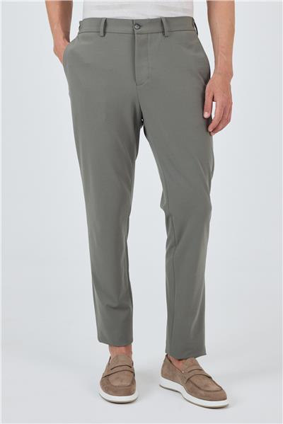 Koyu Yeşil Esnek Yandan Cepli Casual Slim Fit Jogger Pantolon 1003250162