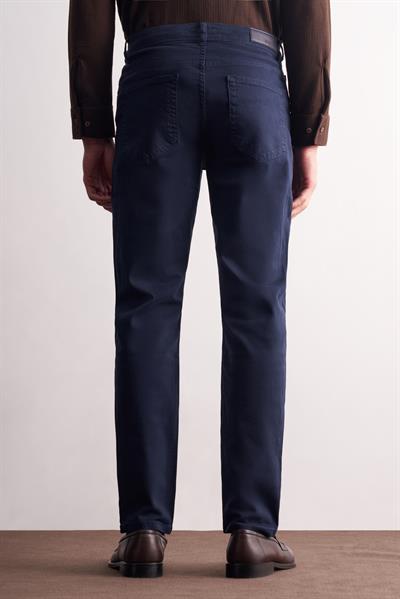 Lacivert 5 Cep Casual Slim Fit Pamuklu 5 Cep Pantolon 1003255318