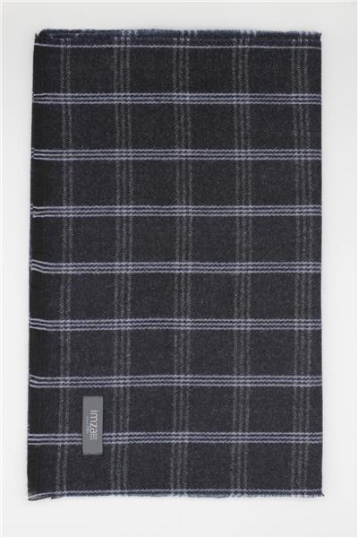 Lacivert Desenli Kaşkol 1067245107_201