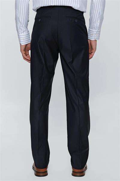 Lacivert Esnek Yandan Cepli Comfort Fit Classic Pantolon 1003245005