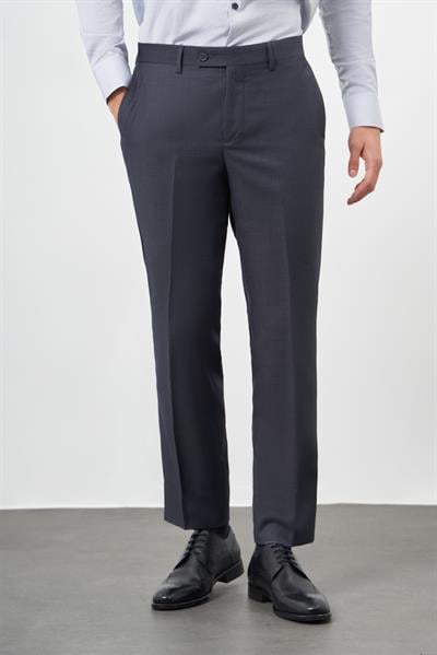 Lacivert Yandan Cepli Comfort Fit Classic Pantolon 1003245157