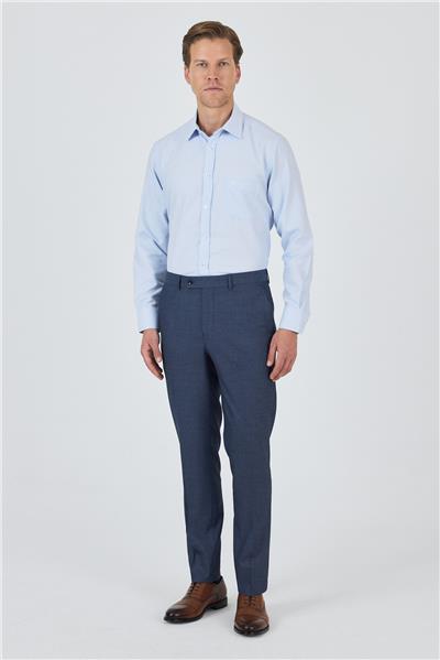 Lacivert Esnek Yandan Cepli Comfort Fit Classic Pantolon 1003250154