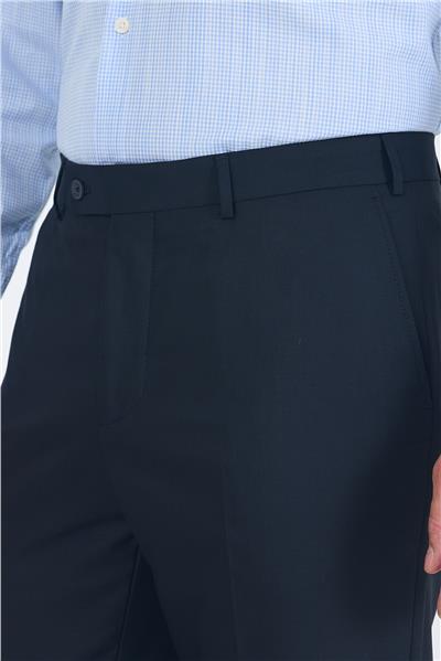 Lacivert Esnek Yandan Cepli Comfort Fit Classic Pantolon 1003250005